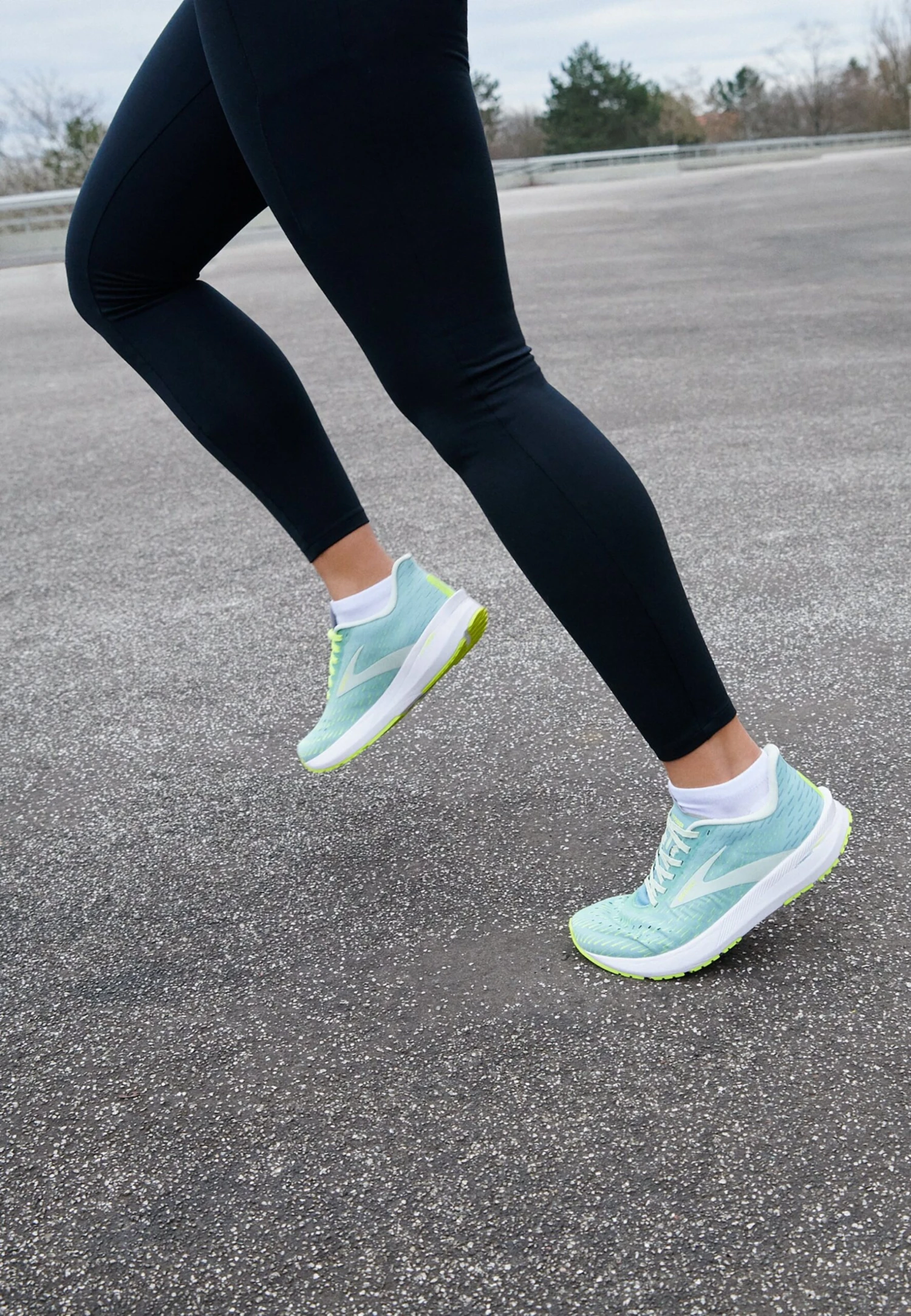 BROOKS Hyperion Tempo - Hardloopschoenen Neutraal - Blue Aqua Nightlife 10 BROOKS Hyperion Tempo - Hardloopschoenen Neutraal - Blue Aqua Nightlife - Afbeelding 8