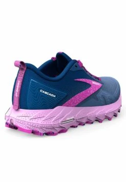 BROOKS Cascadia 17 - Trail Hardloopschoenen - Navy Purple Violet -BrooksRunner 589c06f87ee6472aa264c6e719e689b2