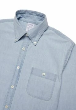 Chambray Button-Down Collar - Overhemd - Light Pastel Blue -BrooksRunner 58c948e1c6ba4437a7aa23d456a2613f