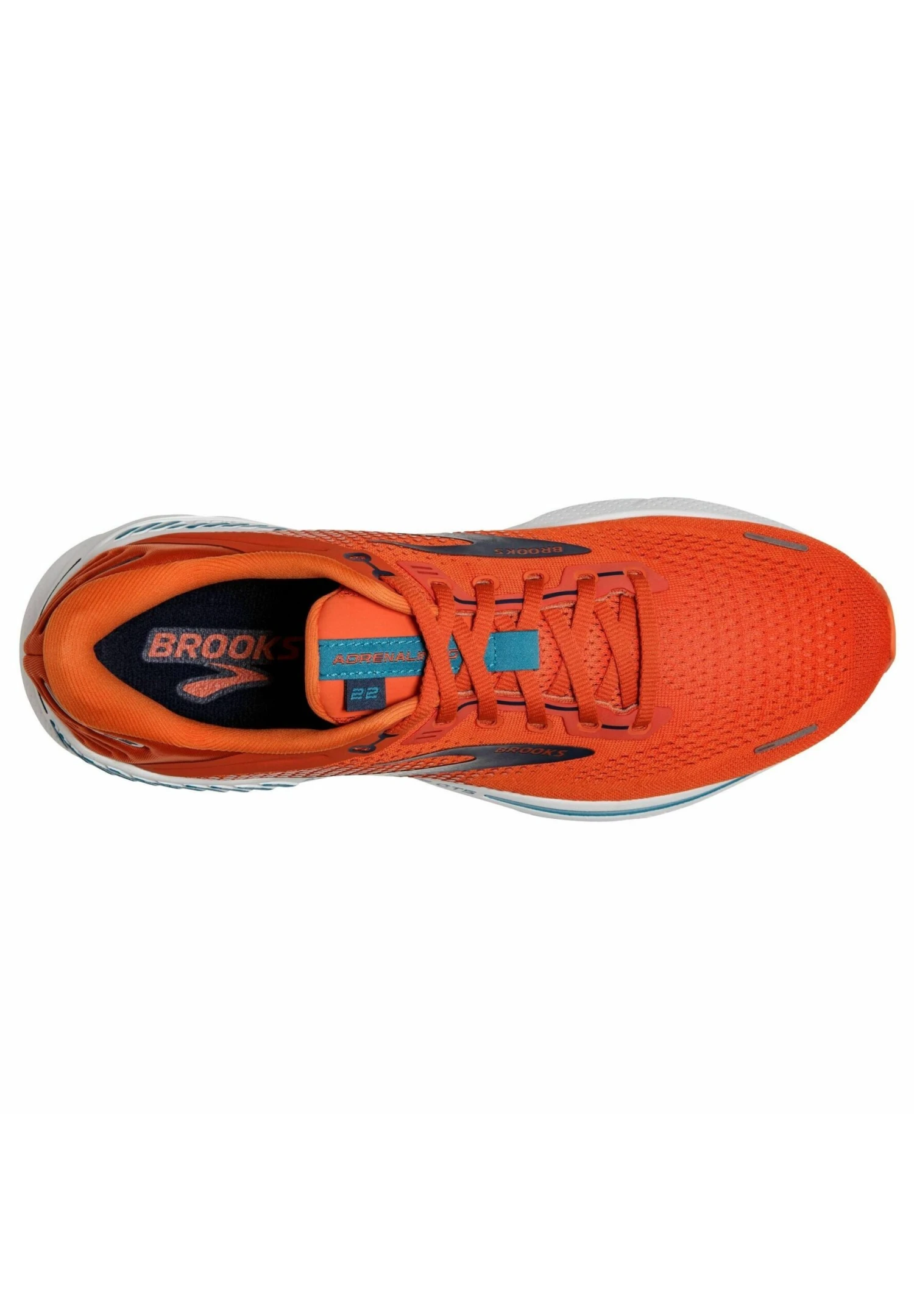 BROOKS Adrenaline Gts 22 - Stabiliteit Hardloopschoenen - Pumpkin/Flame/Titan 5 BROOKS Adrenaline Gts 22 - Stabiliteit Hardloopschoenen - Pumpkin/Flame/Titan - Afbeelding 3