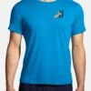 BROOKS Distance Short Sleeve 2.0 - T-Shirt Print - Spring Break Flying B -BrooksRunner 5cf9e13545a149b8be60237cd5e7fef4