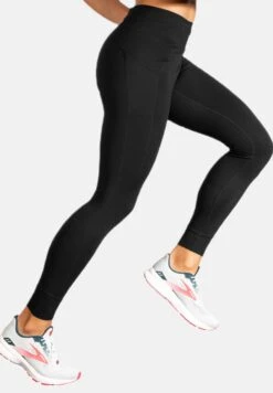 BROOKS Momentum Thermal Tight - Legging - Black -BrooksRunner 610190f485bb40b398d7fb44000580b4