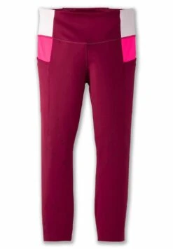 BROOKS Method 3/4 Tight - Legging - Razzmatazz Quartz Hyper Pink -BrooksRunner 62a4e24c386b45d4ac09bbe9ac0a8a15