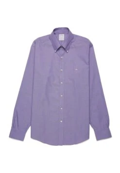 Regular Fit Supima Non-Iron Button Down - Overhemd - Purple