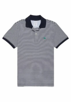 Feeder Stripe - Poloshirt - Open Blue