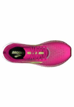 BROOKS Hyperion Max - Hardloopschoenen Neutraal - Pink Glo/Green/Black -BrooksRunner 6627f8e46aea4362bc18629b62d70f3e