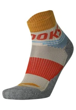 BROOKS High Point Quarter - Sportsokken - Oatmeal Red Clay -BrooksRunner 6b0311a4217249038311e9a3c18cf09f