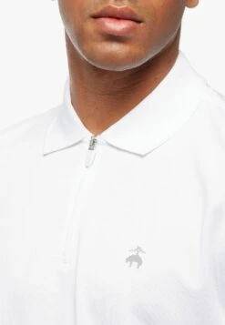 Performance Zip - Poloshirt - White 10 Performance Zip - Poloshirt - White -BrooksRunner 6e2fad523b724f1eb30fb07763aee72b