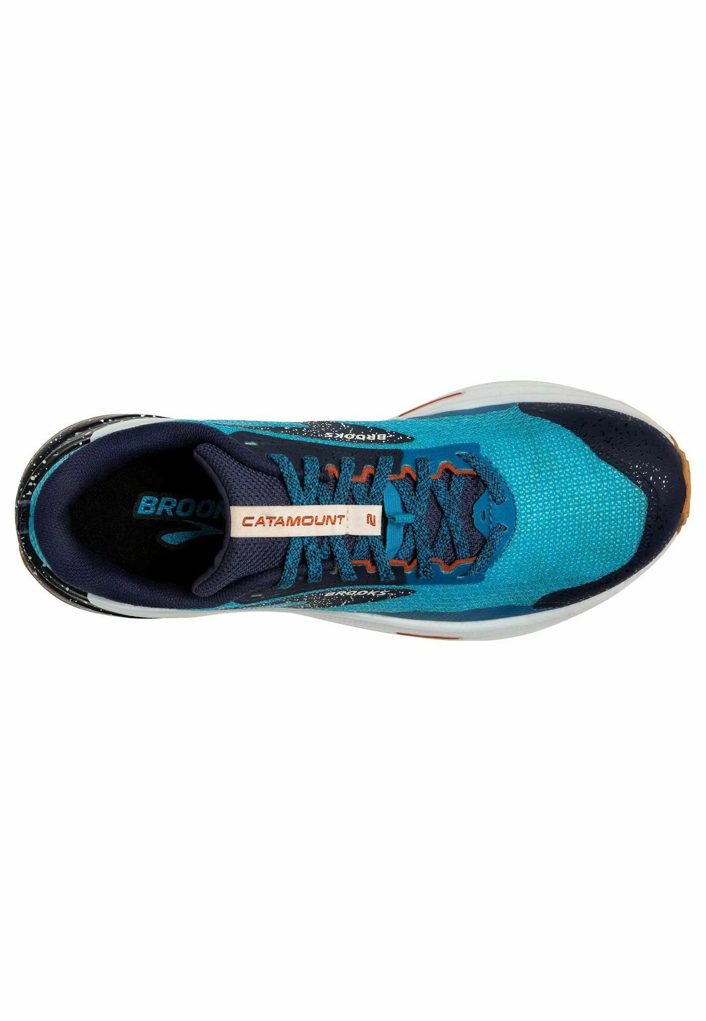 BROOKS Catamount 2 - Trail Hardloopschoenen - Peacoat Atomic Blue Rooibos 5 BROOKS Catamount 2 - Trail Hardloopschoenen - Peacoat Atomic Blue Rooibos - Afbeelding 3