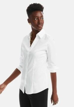 Non-Iron Stretch- Overhemdblouse - White -BrooksRunner 713624c6e5ab407a801fbe5993cb8482