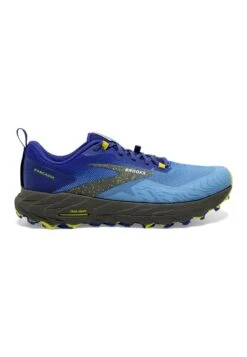 BROOKS Cascadia 17 - Trail Hardloopschoenen - Blue Surf The Web Sulphur