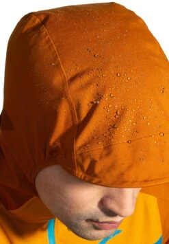 BROOKS High Point Waterproof Jacket - Regenjas - Pacific Hazelwood Ochre -BrooksRunner 760ce3da2af04acaa238ac5a5f16cdca