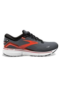 BROOKS Ghost 15 - Hardloopschoenen Neutraal - Ebony Black /Spicy Orange