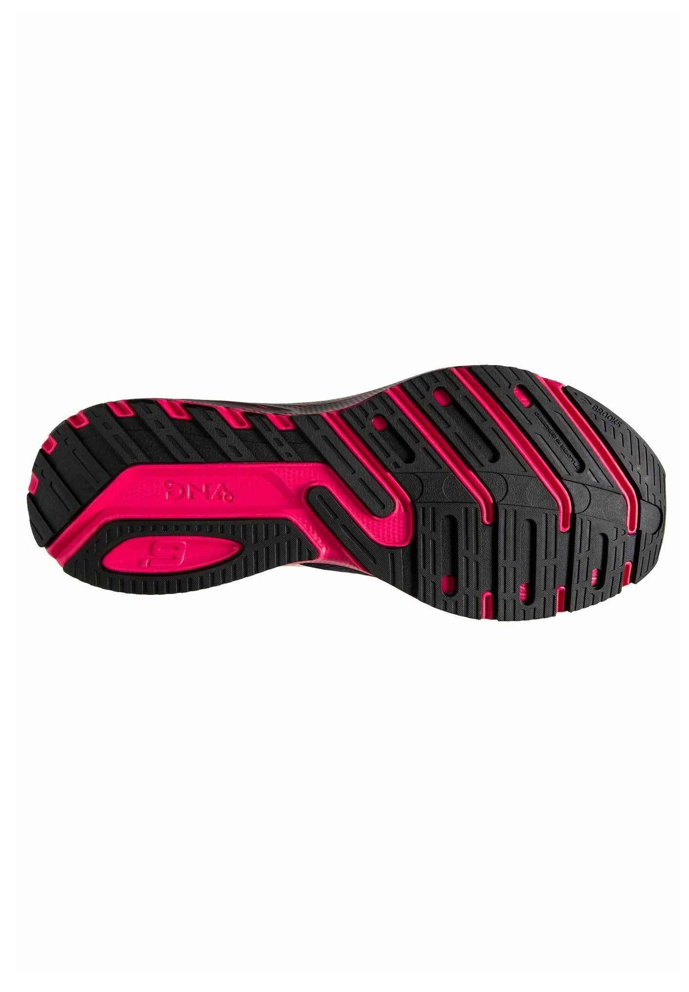 BROOKS Launch Gts 9 - Stabiliteit Hardloopschoenen - Black Pink Yellow 7 BROOKS Launch Gts 9 - Stabiliteit Hardloopschoenen - Black Pink Yellow - Afbeelding 5