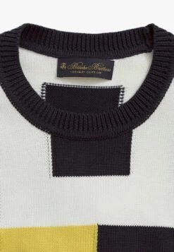 Supima Nautical Flag Crewneck - Trui - Open Blue -BrooksRunner 7b4c8caa196f4201a7cd3a56aaca2434