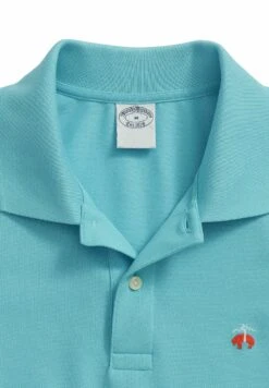 Stretch Supima- Poloshirt - Turquoise Aqua