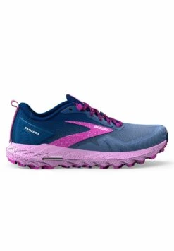 BROOKS Cascadia 17 - Trail Hardloopschoenen - Navy Purple Violet