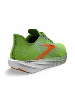 BROOKS Hyperion Max - Hardloopschoenen Neutraal - Green Gecko Red Orange White -BrooksRunner 81d283c027f641e4862cd2da714f28cc