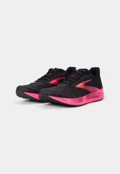 BROOKS Hyperion Tempo - Hardloopschoenen Neutraal - Black Pink Hot Coral -BrooksRunner 82695c08f5054332aa11aba8d6cfef1a