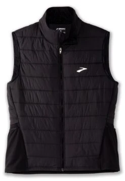 BROOKS Shield Hybrid Vest 2.0 - Bodywarmer - Black -BrooksRunner 8453ed78c224432198934956c83934b6