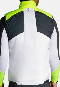 BROOKS Run Visible Insulated- Bodywarmer - White Asphalt Nightlife -BrooksRunner 8a0ad3775be7413c91d538d4640845c9