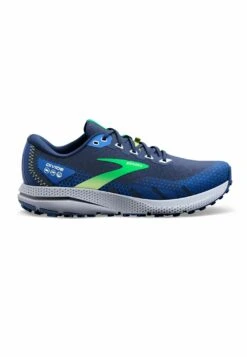 BROOKS Divide 3 - Trail Hardloopschoenen - Blue Green Grey
