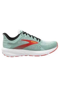 BROOKS Launch 9 - Hardloopschoenen Neutraal - Blue Surf Black Cherry Tomato