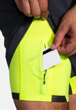 BROOKS Run Visible 5" 2-In-1 Short - Korte Broeken - Asphalt Nightlife -BrooksRunner 9470c28f6c484f2ea6ead2e1025a94fb