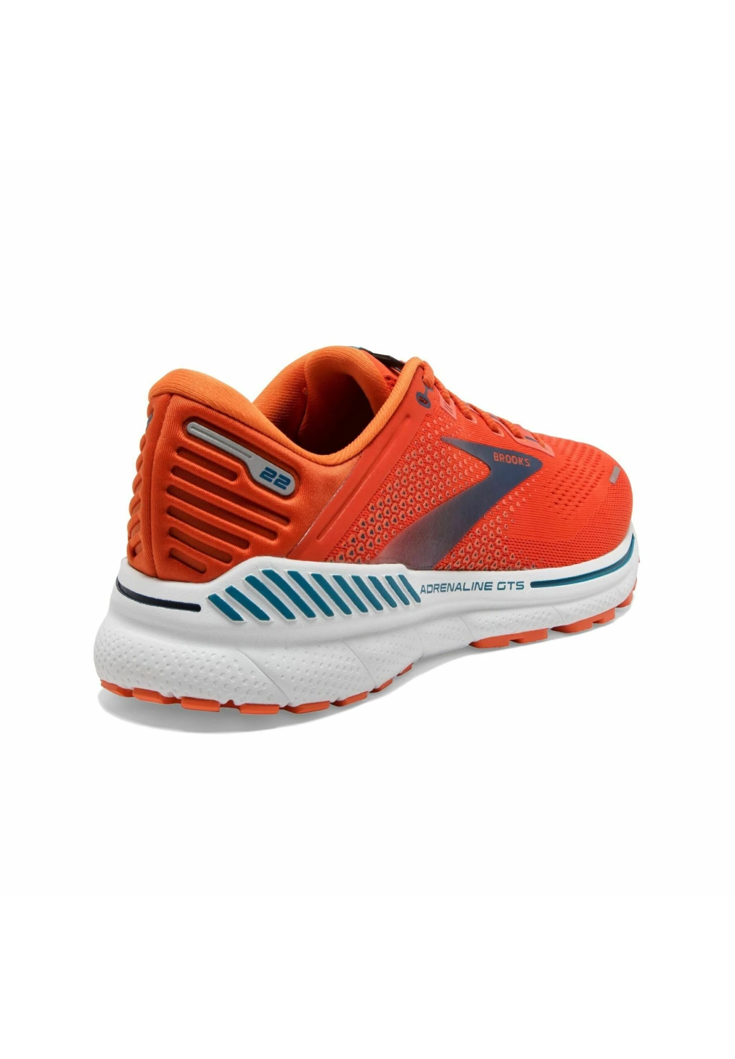 BROOKS Adrenaline Gts 22 - Stabiliteit Hardloopschoenen - Pumpkin/Flame/Titan 6 BROOKS Adrenaline Gts 22 - Stabiliteit Hardloopschoenen - Pumpkin/Flame/Titan - Afbeelding 4
