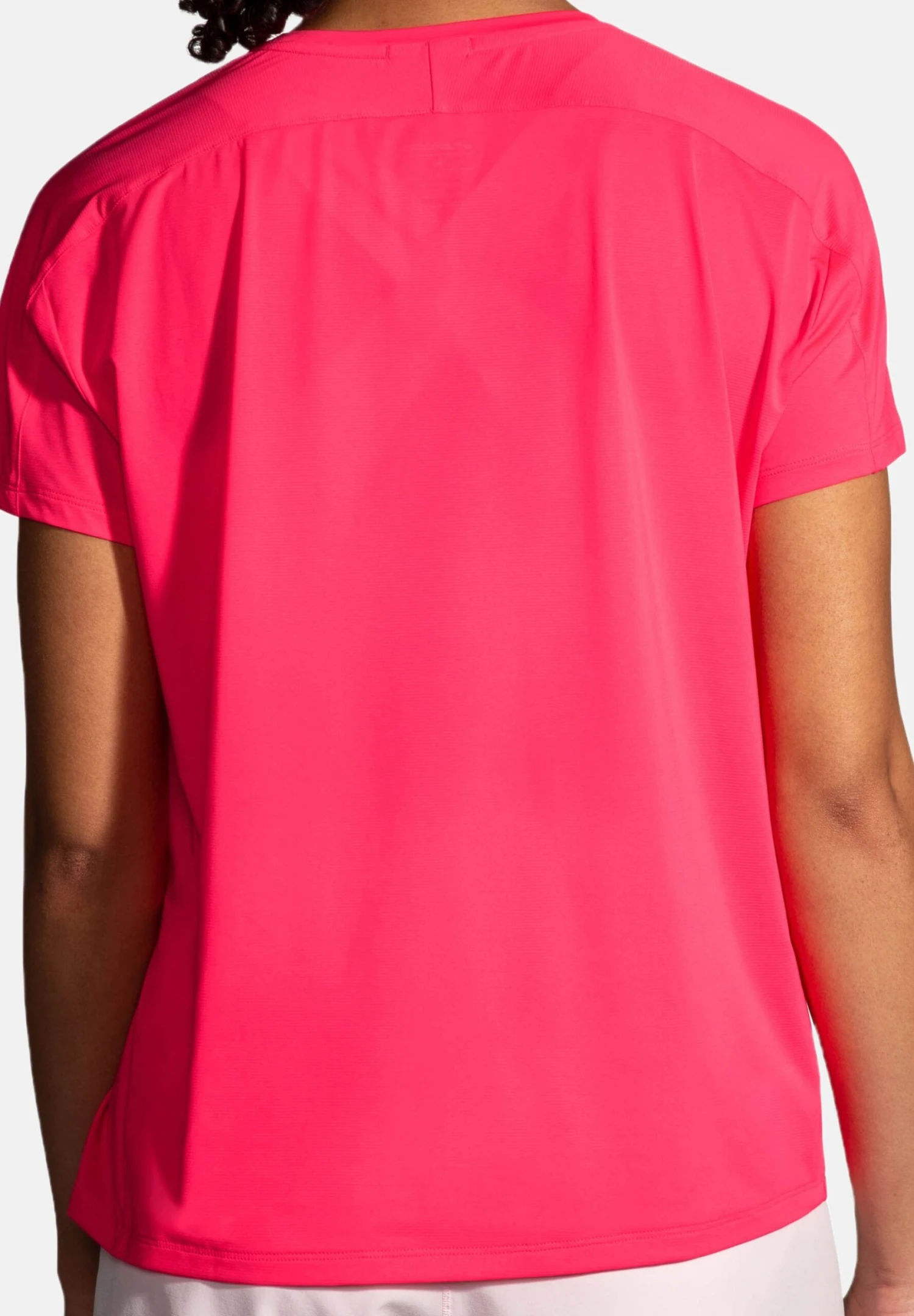 BROOKS Sprint Free Short Sleeve 2.0 - T-Shirt Basic - Hyper Pink 4 BROOKS Sprint Free Short Sleeve 2.0 - T-Shirt Basic - Hyper Pink - Afbeelding 2