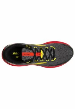 BROOKS Divide 3 - Trail Hardloopschoenen - Black Fiery Red Blazing Yellow -BrooksRunner 9ae6c59e0d184d9899e7749732f9da87