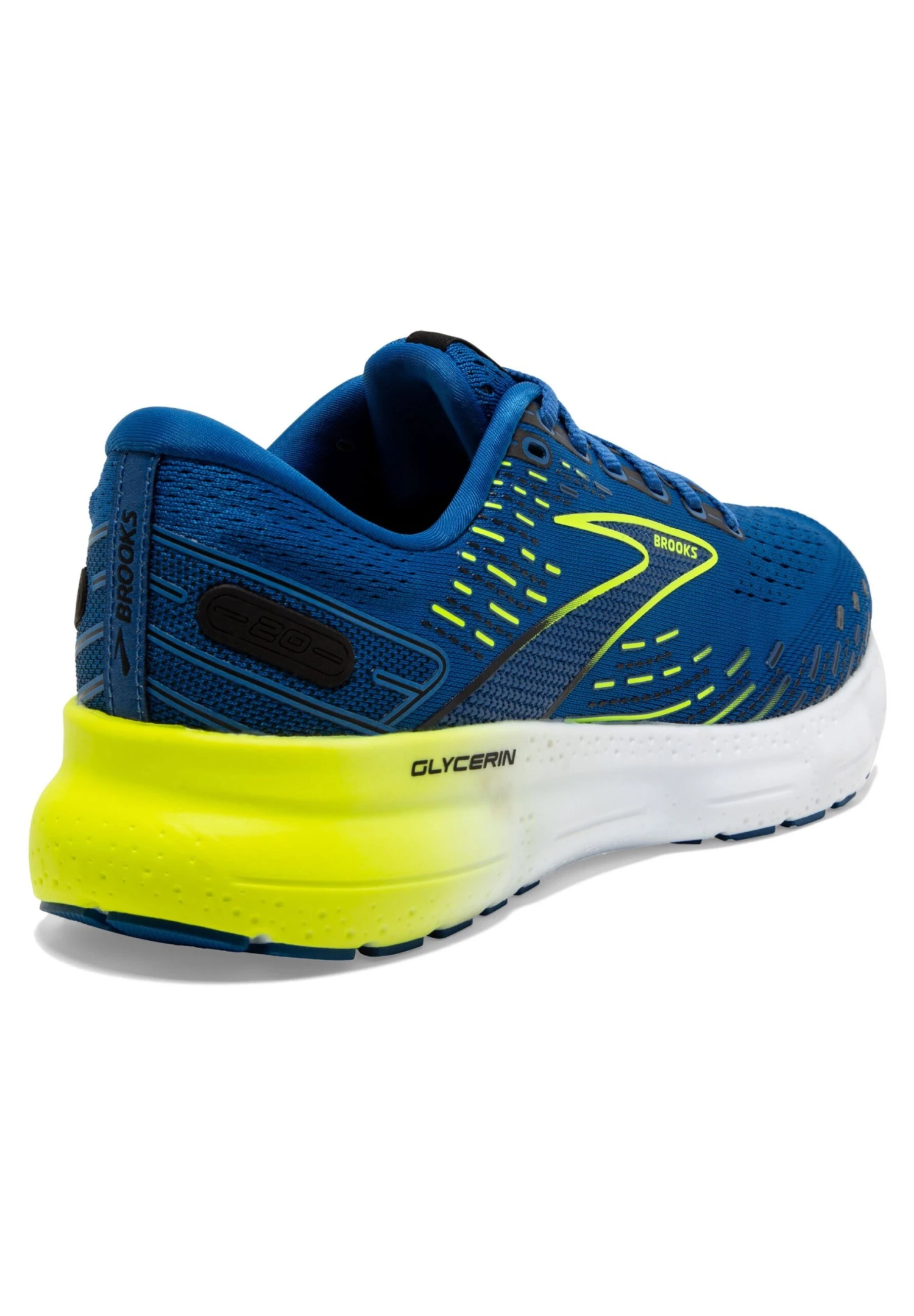 BROOKS Glycerin 20 - Hardloopschoenen Neutraal - Blue Nightlife White 5 BROOKS Glycerin 20 - Hardloopschoenen Neutraal - Blue Nightlife White - Afbeelding 3