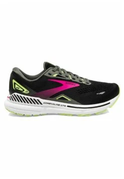 BROOKS Adrenaline Gts 23 - Stabiliteit Hardloopschoenen - Black Gunmetal Sharp Green