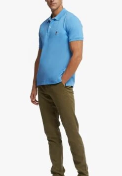 Short Sleeves Supima - Poloshirt - Intense Light Blue -BrooksRunner 9c27e79b9c6b4169a00a66eddc1c5ea6