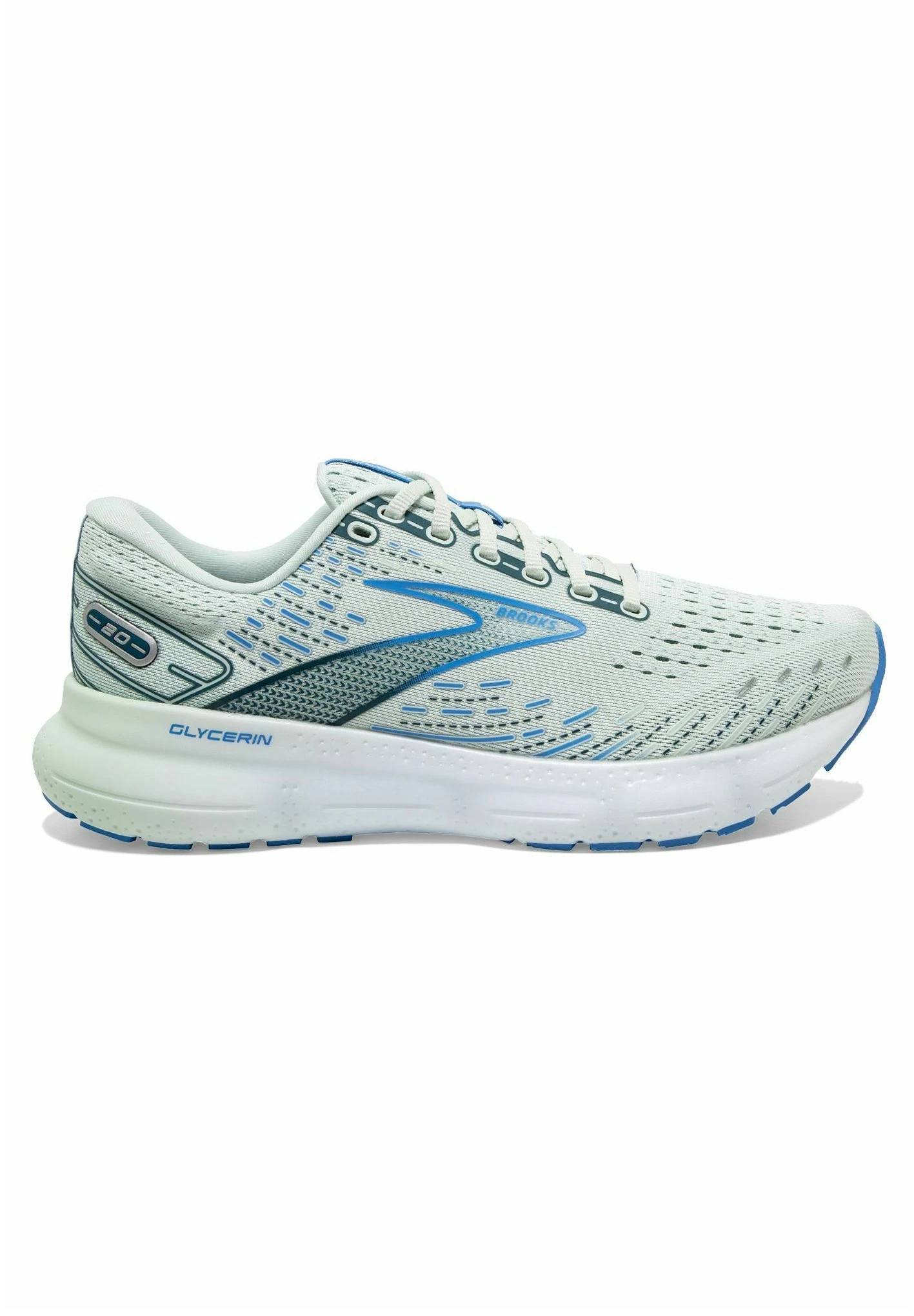 BROOKS Glycerin 20 - Hardloopschoenen Neutraal - Blue Glass Marina Legion Blue 3 BROOKS Glycerin 20 - Hardloopschoenen Neutraal - Blue Glass Marina Legion Blue