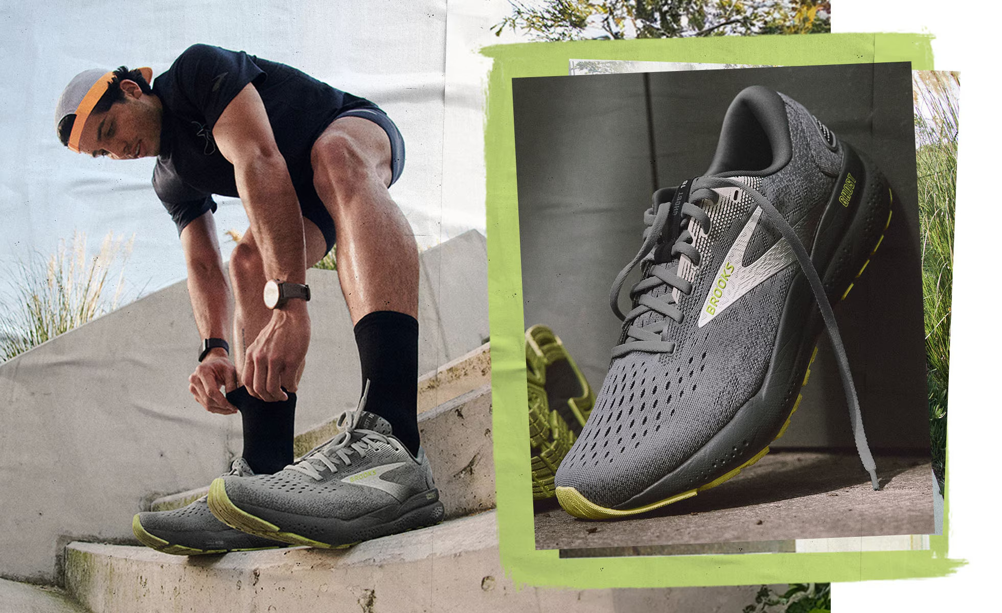 BrooksRunner 19 BrooksRunner -BrooksRunner F24 BRcom HP June Colorblock Ghost16 XL