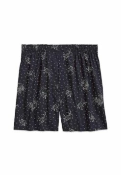 Broadcloth Henry Print - Boxershort - Navy