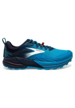 BROOKS Cascadia 16 - Trail Hardloopschoenen - Peacoat Atomic Blue Rooibos