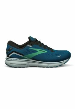 BROOKS Ghost 15 - Hardloopschoenen Neutraal - Moroccan Blue Black Spring Bud