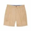Stretch Pleat Front - Shorts - Dark Beige -BrooksRunner a9f0a68751d94dd4b634cbcb389caaeb