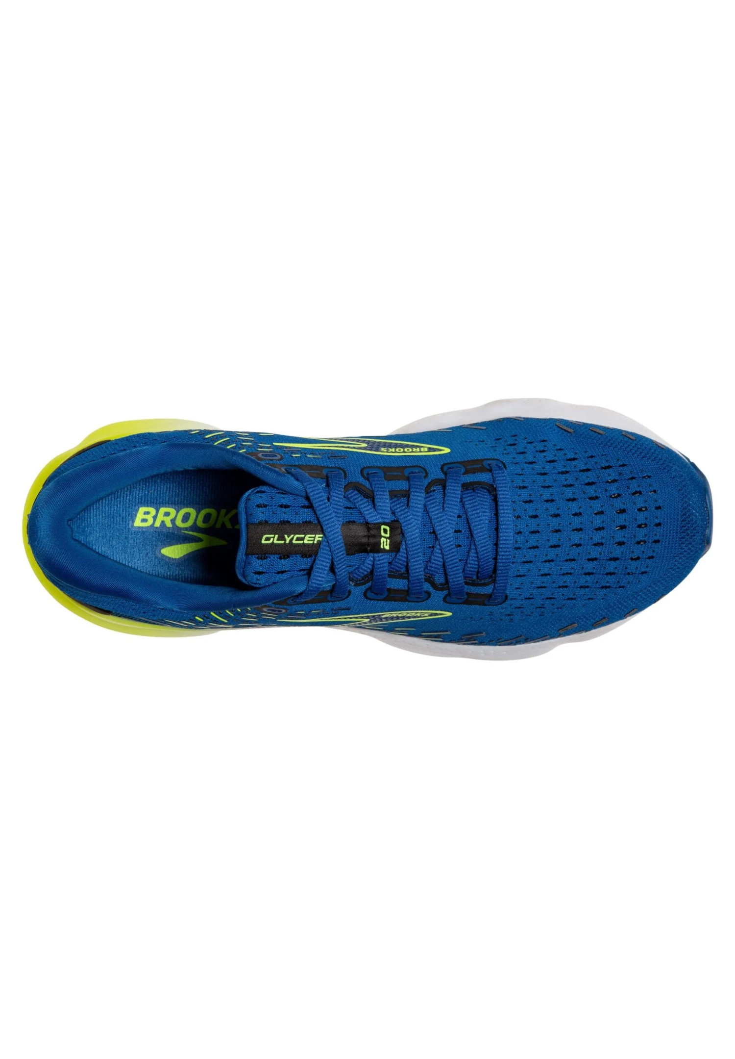 BROOKS Glycerin 20 - Hardloopschoenen Neutraal - Blue Nightlife White 4 BROOKS Glycerin 20 - Hardloopschoenen Neutraal - Blue Nightlife White - Afbeelding 2