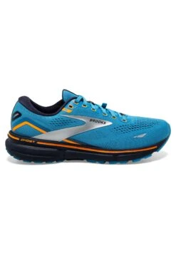 BROOKS Ghost 15 Gtx - Hardloopschoenen Neutraal - Blue Peacoat Orange