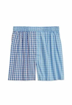Broadcloth Gingham Fun - Boxershort - Open Blue