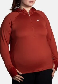 BROOKS Notch Thermal Hoodie 2.0 - Hoodie - Copper
