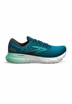 BROOKS Glycerin 20 - Hardloopschoenen Neutraal - Moroccan Blue Black Spring Bud