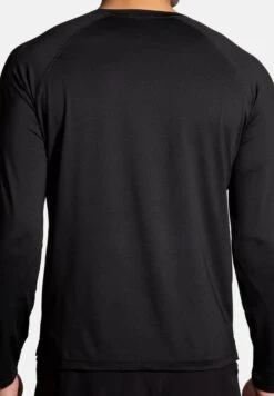 BROOKS Atmosphere Long Sleeve 2.0 - Longsleeve - Black -BrooksRunner b11e556416264b5180de9c365be9a371
