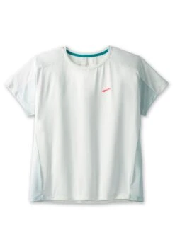 BROOKS Sprint Free Short Sleeve 2.0 - T-Shirt Basic - Mint Mix -BrooksRunner b14b7ccc15c244d398bd2a74a94da1b9