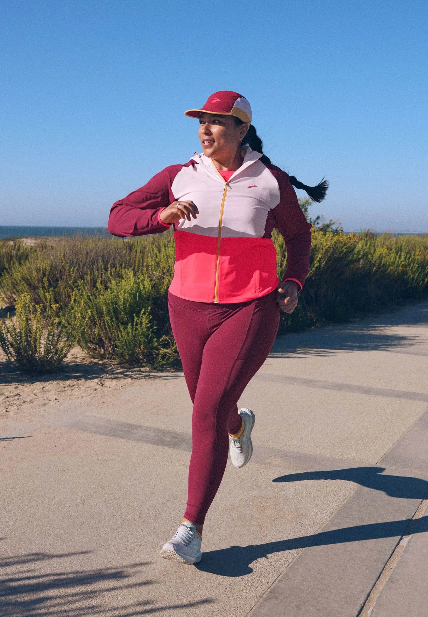 BROOKS Canopy Jacket - Softshelljas - Razzmatazz Quartz Hyper Pink 10 BROOKS Canopy Jacket - Softshelljas - Razzmatazz Quartz Hyper Pink - Afbeelding 8