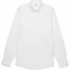 Regular Fit Non Iron Button Down- Overhemd - White -BrooksRunner ba4163cde0004c998262e438a074a55d
