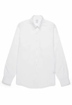 Regular Fit Non Iron Button Down- Overhemd - White
